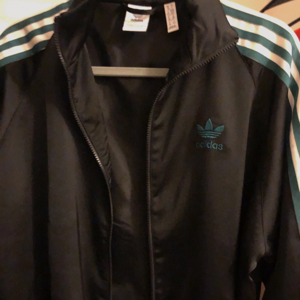 Adidas three stripe jacket